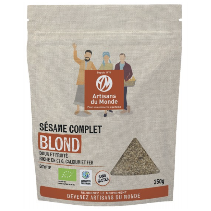Sésame blond complet Bio - 250g