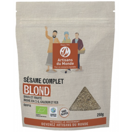 Sésame blond complet Bio - 250g