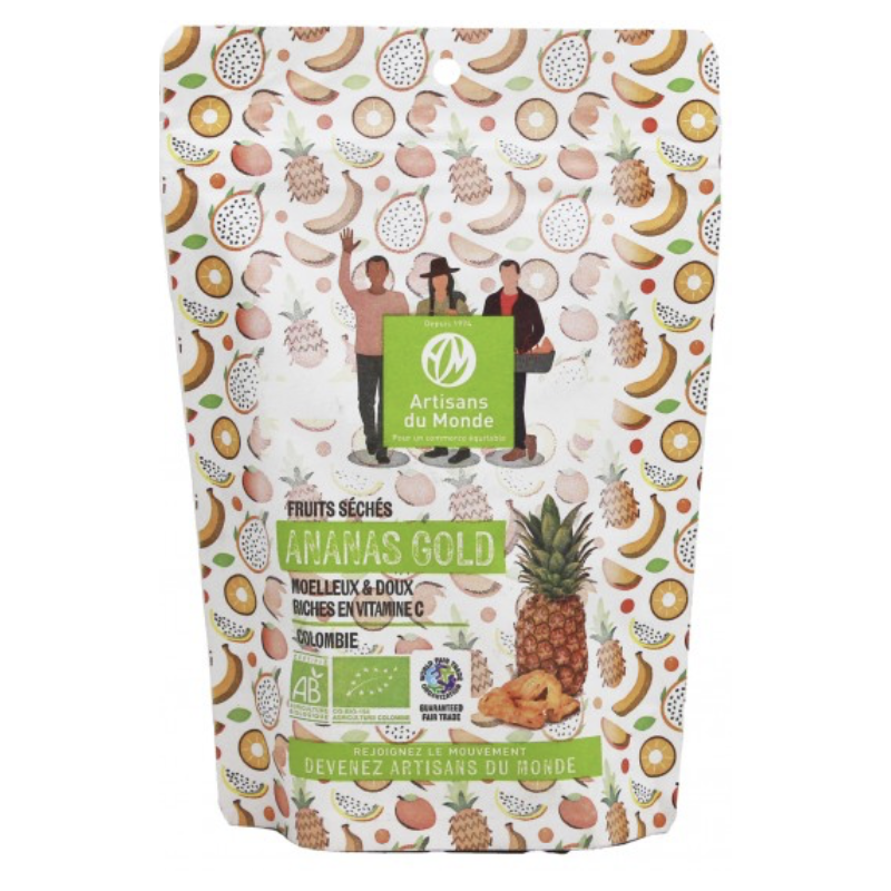 Ananas Bio Séchés - 100g