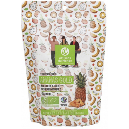 Ananas Bio Séchés - 100g