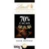 Tablette de chocolat noir équitable 70%